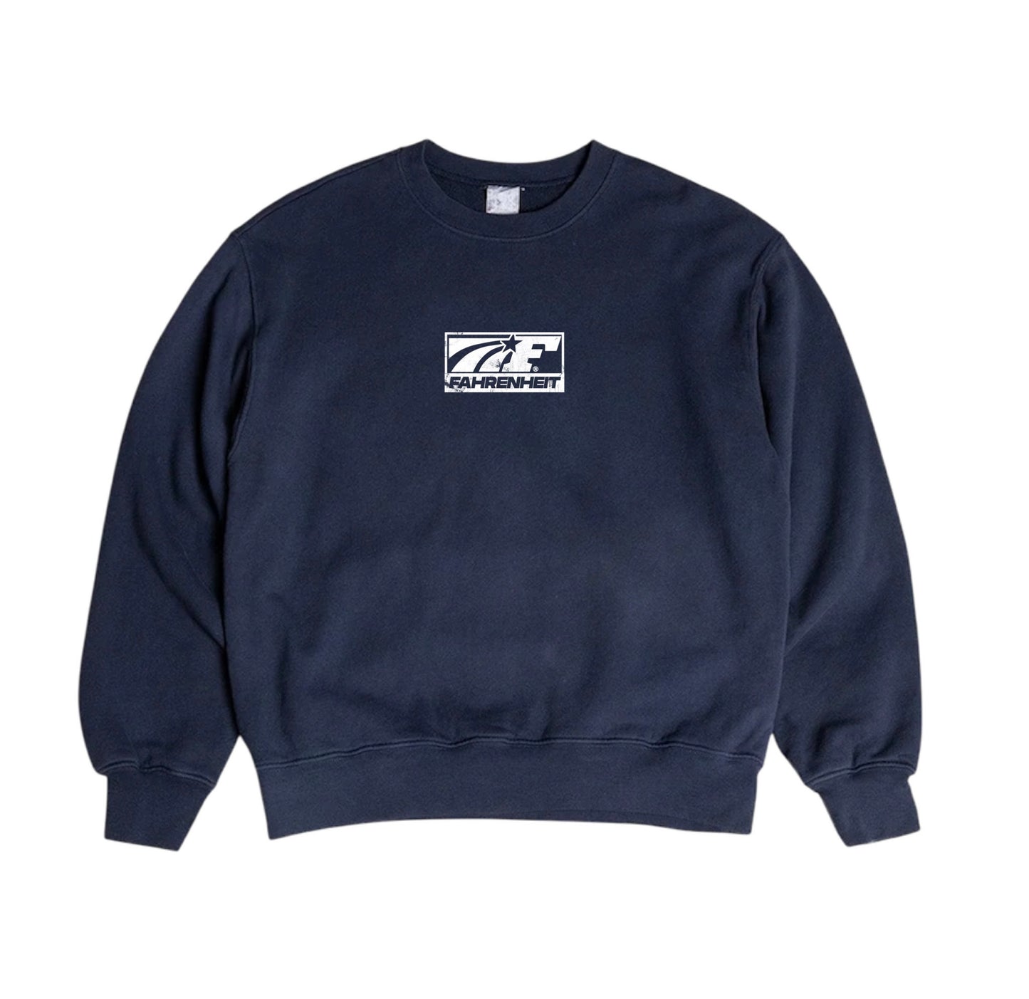 Fahrenheit Navy Crewneck